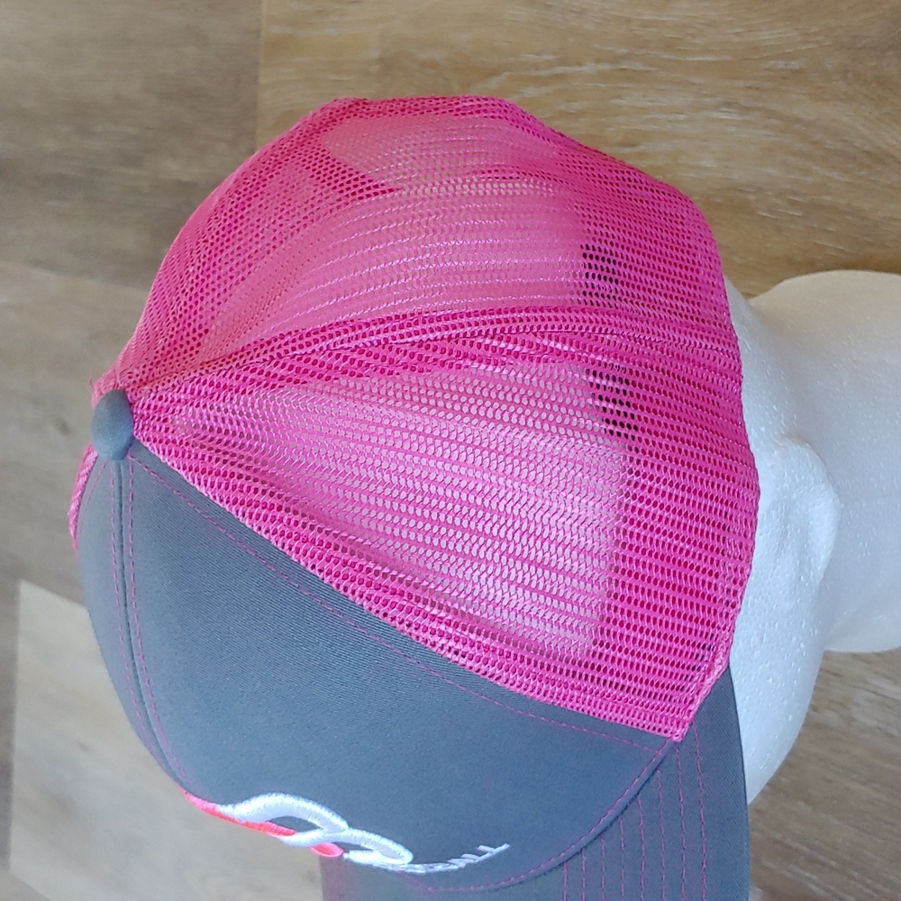 Dykstra Baseball Pink Trucker Snapback Cap Hat - Picture 3 of 8
